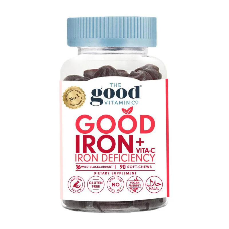 The Good Vitamin Co Iron + Vitamin C Soft-Chews 90s