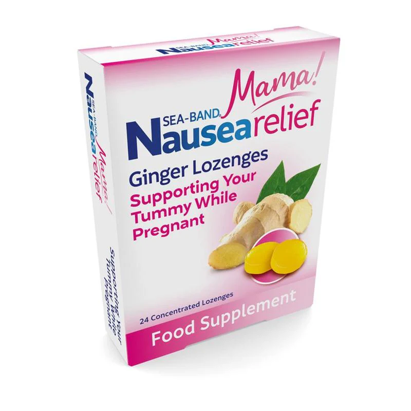Sea Band Mama Ginger Lozenges 24pk