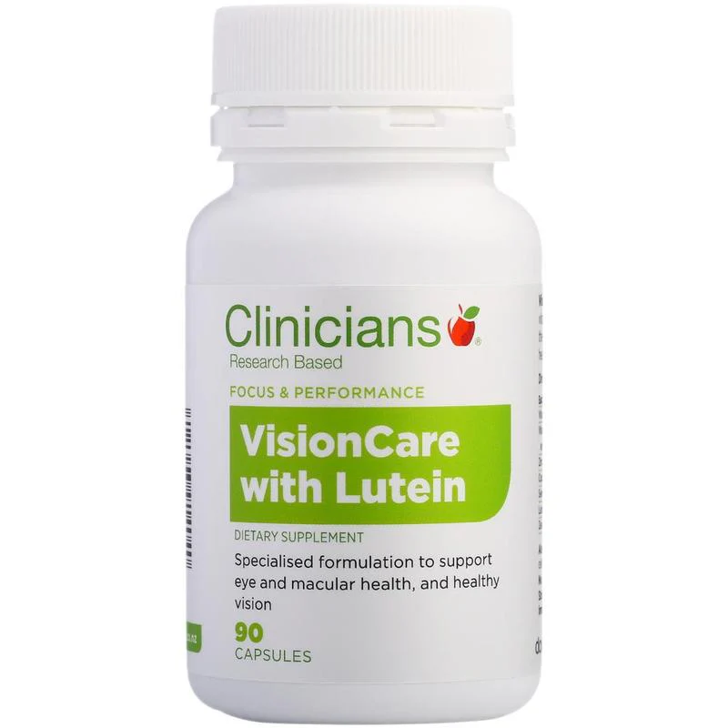 Clinicians VisionCare With Lutein Capsules 90s