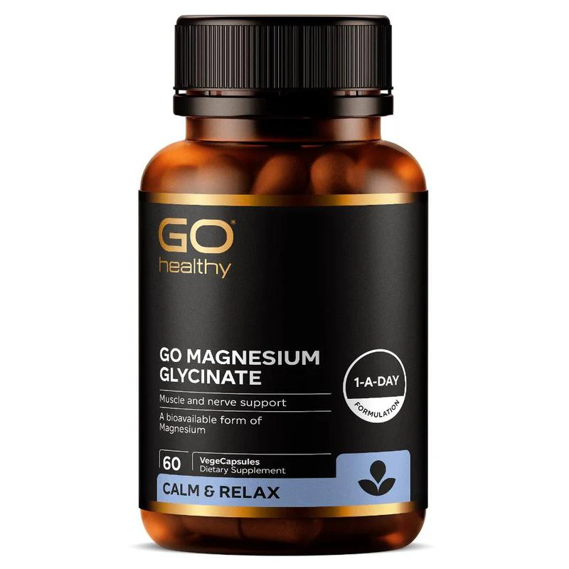 GO Healthy GO Magnesium Glycinate VegeCapsule 60s