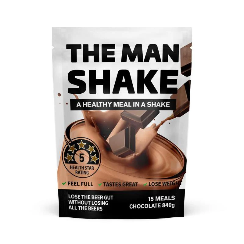 The Man Shake Chocolate Powder 840g